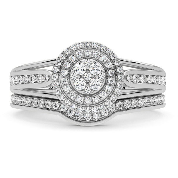 2.1ct Oval Moissanite Cathedral Engagement Ring – Kobelli